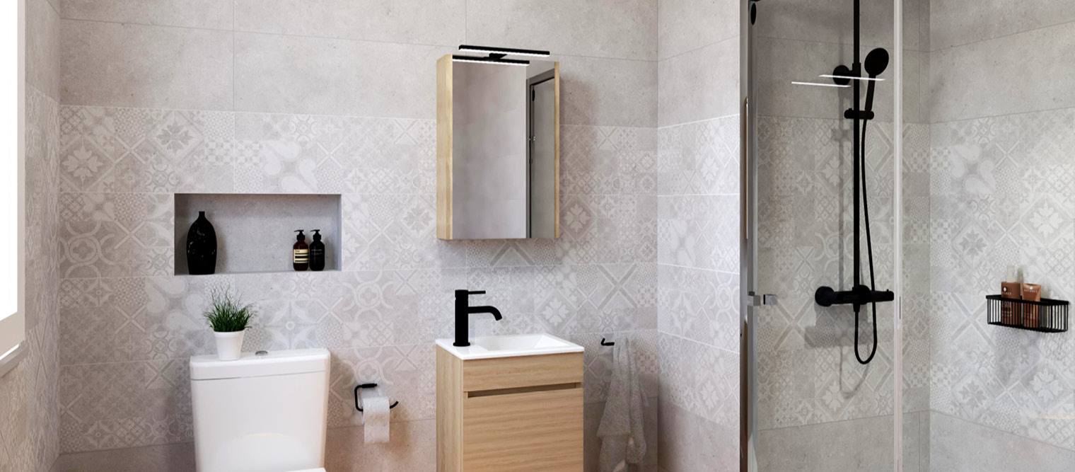almacenaje en el baño, mueble de baño, toallero, camerino baño